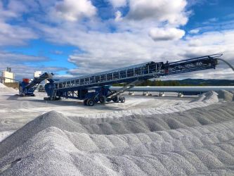 自走式コンベヤ各種（テレスコピック、トラックアンローダーなど）