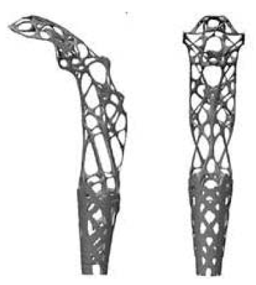 位相最適化設計（トポロジー設計）による鋳物部材の軽量化