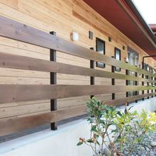 【防腐・防蟻木材「タフの木」】ウッドフェンス