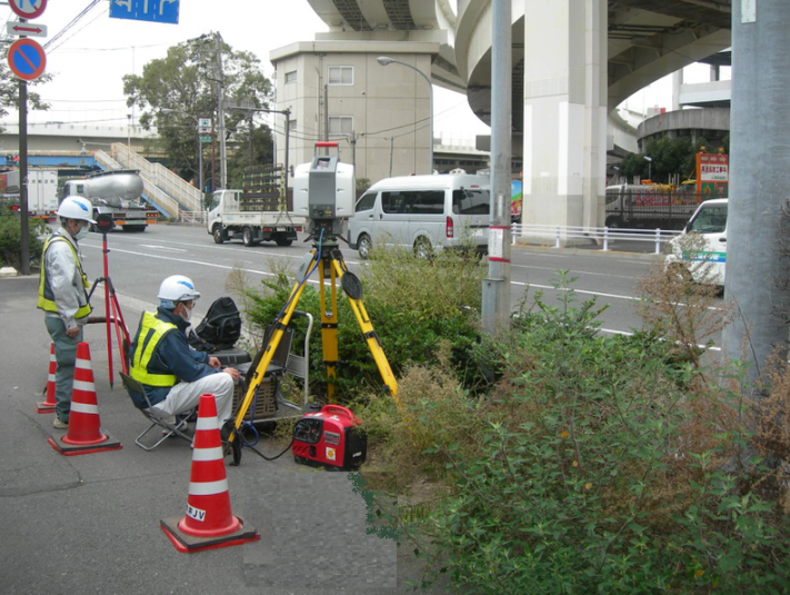 【時間短縮・混雑抑制】3Dレーザースキャナーによる計測技術