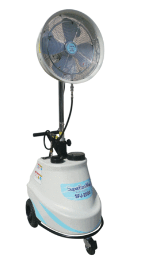 微細水ミスト噴霧装置『エコミスト（ファンタイプ）』 | イマギイレ