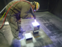 電気アーク溶射機