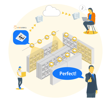 IoTカメラを利用したモノ管理サービス「彩色兼備 モノ常時管理」