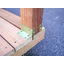 90mm square post fixing hardware