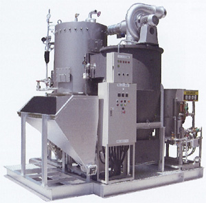 木質バイオマス蒸気ボイラ