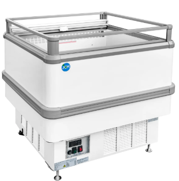 両面平型オープンショーケース＿冷凍冷蔵切り替え式