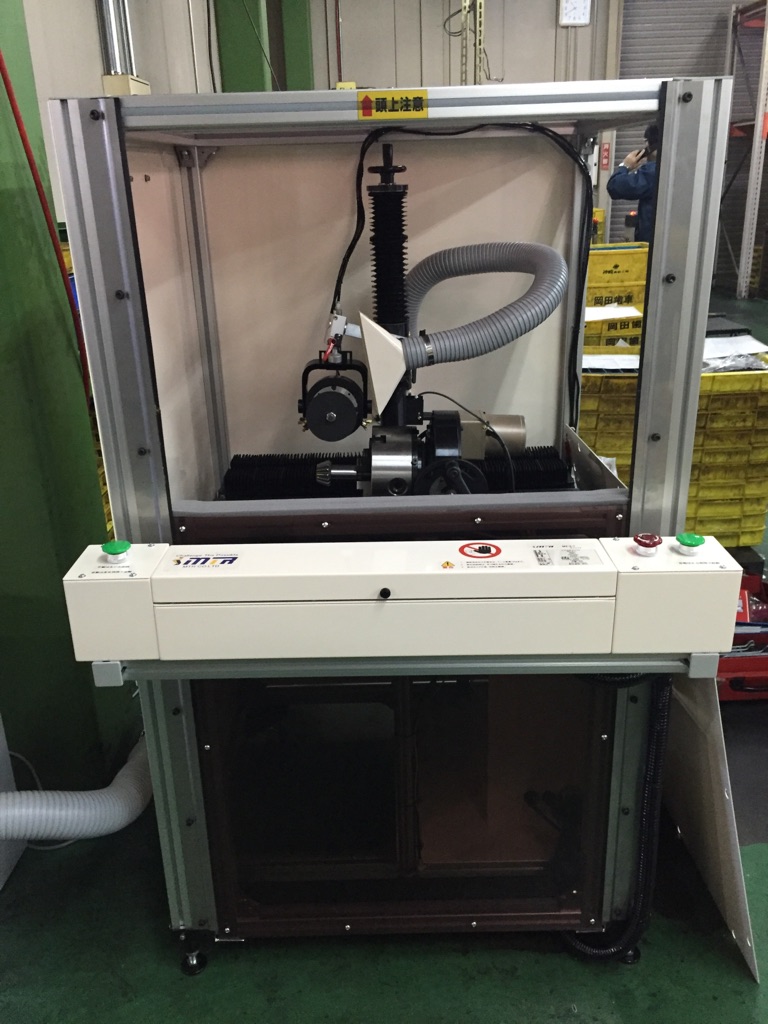 歯車バリ取り機「レベルチャンファ」　※ユーザー仕様での設計も可能