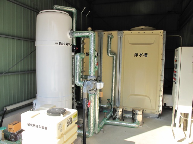 【お役立ち事例】犬舎さま向けに除鉄・除マンガン装置を納入