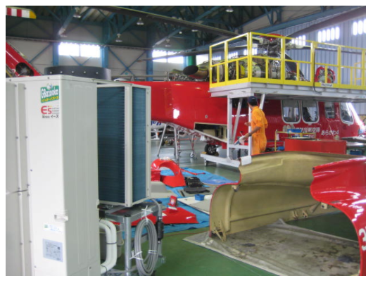 【熱中症対策 導入事例】埼玉県防災航空センター様