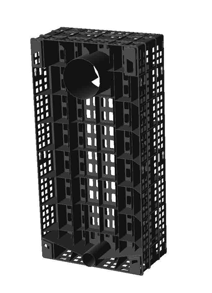 雨水貯留浸透施設・浸透トレンチ「ニュートレンチくん-II」