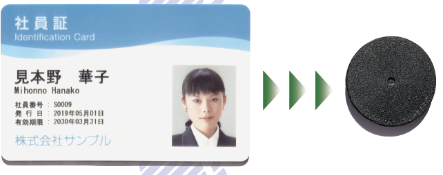 FeliCa（フェリカ）コイン型非接触ICトークン