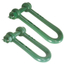 Linking hardware "Heavy-duty long shackle / Heavy-duty plate shackle"