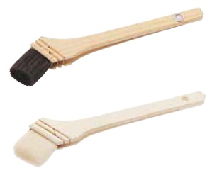 自衛隊用ペイント・ワニス曲、直型刷毛・バラ筆・掃除用刷毛