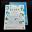 Plastic-free paper clear file "ECOFA"