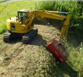 粉砕・回収装置『ブッシュチョッパー＆アースシェーバー』
