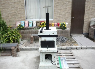 大谷石ピザ窯　小型2層式