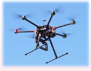 空中写真測量UAV　DJI SpreadingWing S900