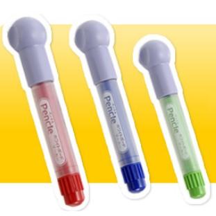 消しカスが出ない特殊マーカー『ペンクル』