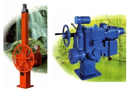 自重降下式水門開閉機『スーパーラックシリーズ』