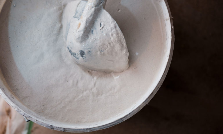 貝灰漆喰『柳川貝灰生しっくい』