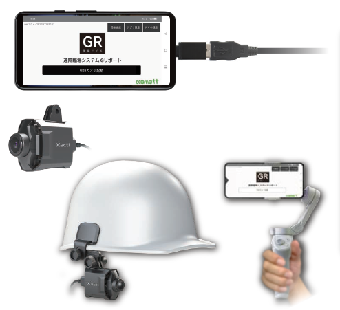 遠隔臨場システム『Gリポート』のレンタル