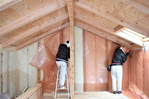 住宅建材防湿気密シートJISA6930適合「ハウスバリアシート」 酒井化学