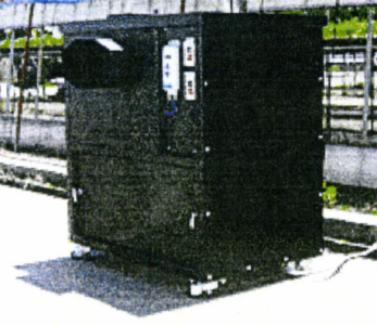 ハイブリット温風機　「ハイ・エコ君」