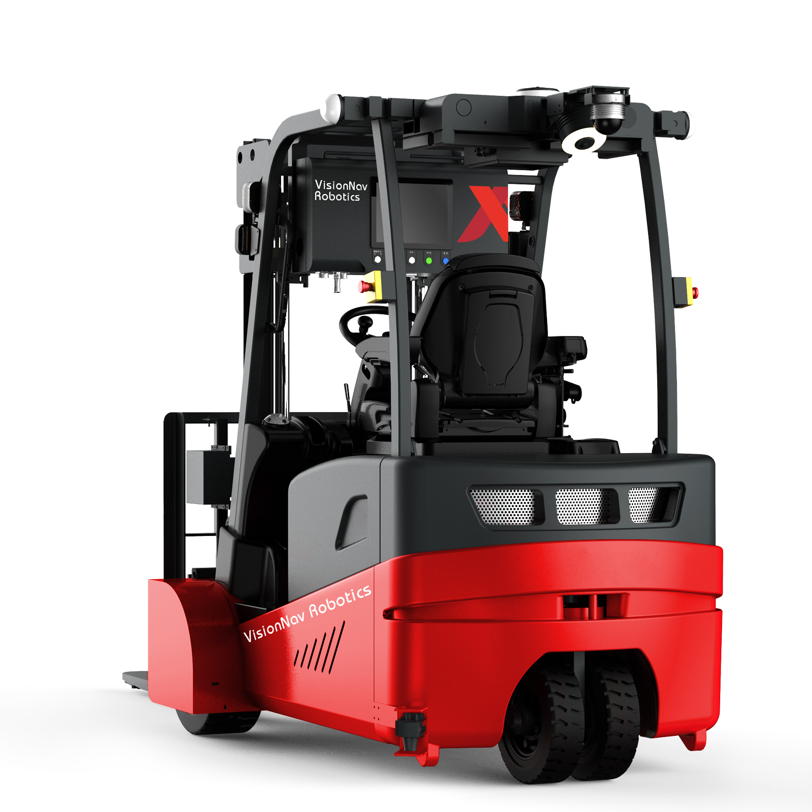 無人フォークリフト半屋外カウンターバランスタイプ Eシリーズ