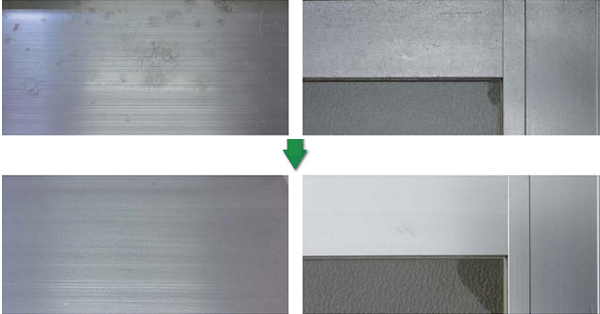 アルミ建材専用薄膜型ガラスコーティング剤「GT-M系」