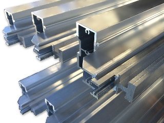 アルミ型材　切削加工サービス