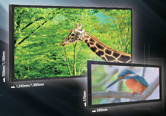 屋外用LEDビジョン『e-Vision Lite』