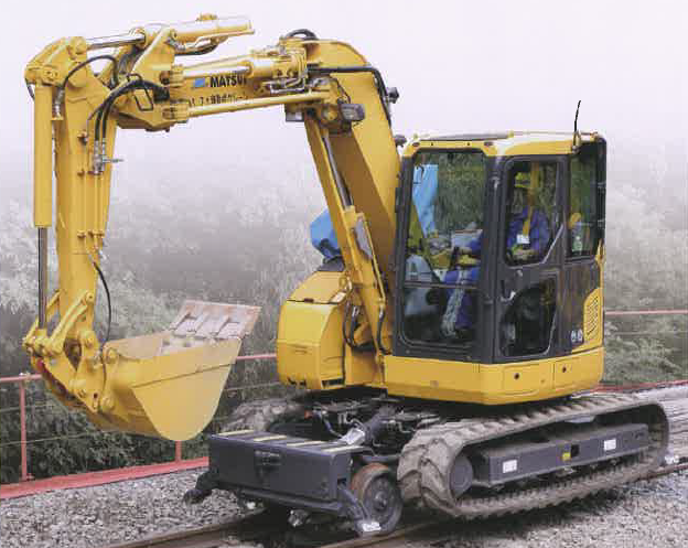 軌陸両用パワーショベル『MPS78UU-10』