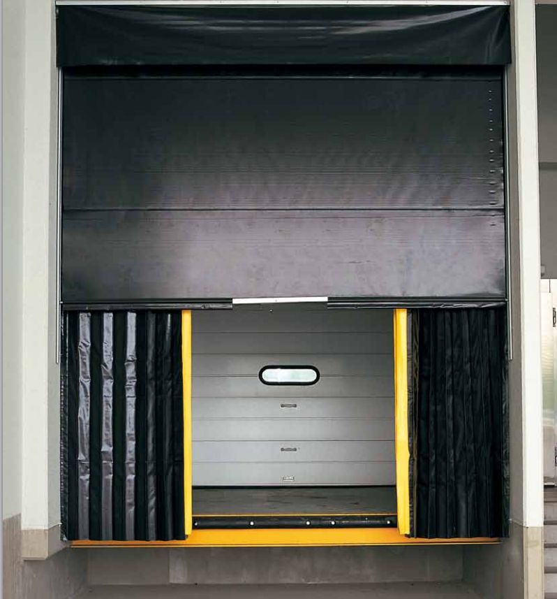 省エネに貢献、定温倉庫の開口部に最適「オートシェルター」