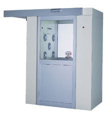 エアシャワー　両吹き片引き自動扉タイプ NAS-161P-AS