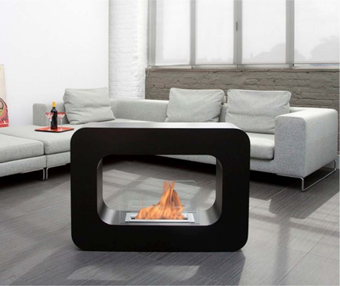 フロアータイプ　バイオエタノール燃料暖炉「Orland」