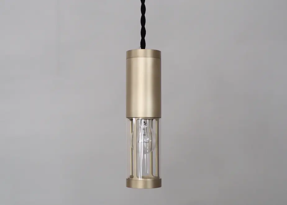 cylinder lamp＜blast/clear glass＞