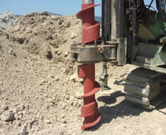 杭状地盤補強工法『SEP工法』