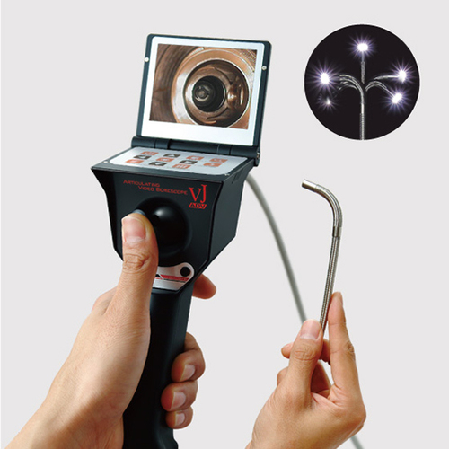ズバリ価格27万円～　360°先端可動内視鏡【無料デモ機受付中】