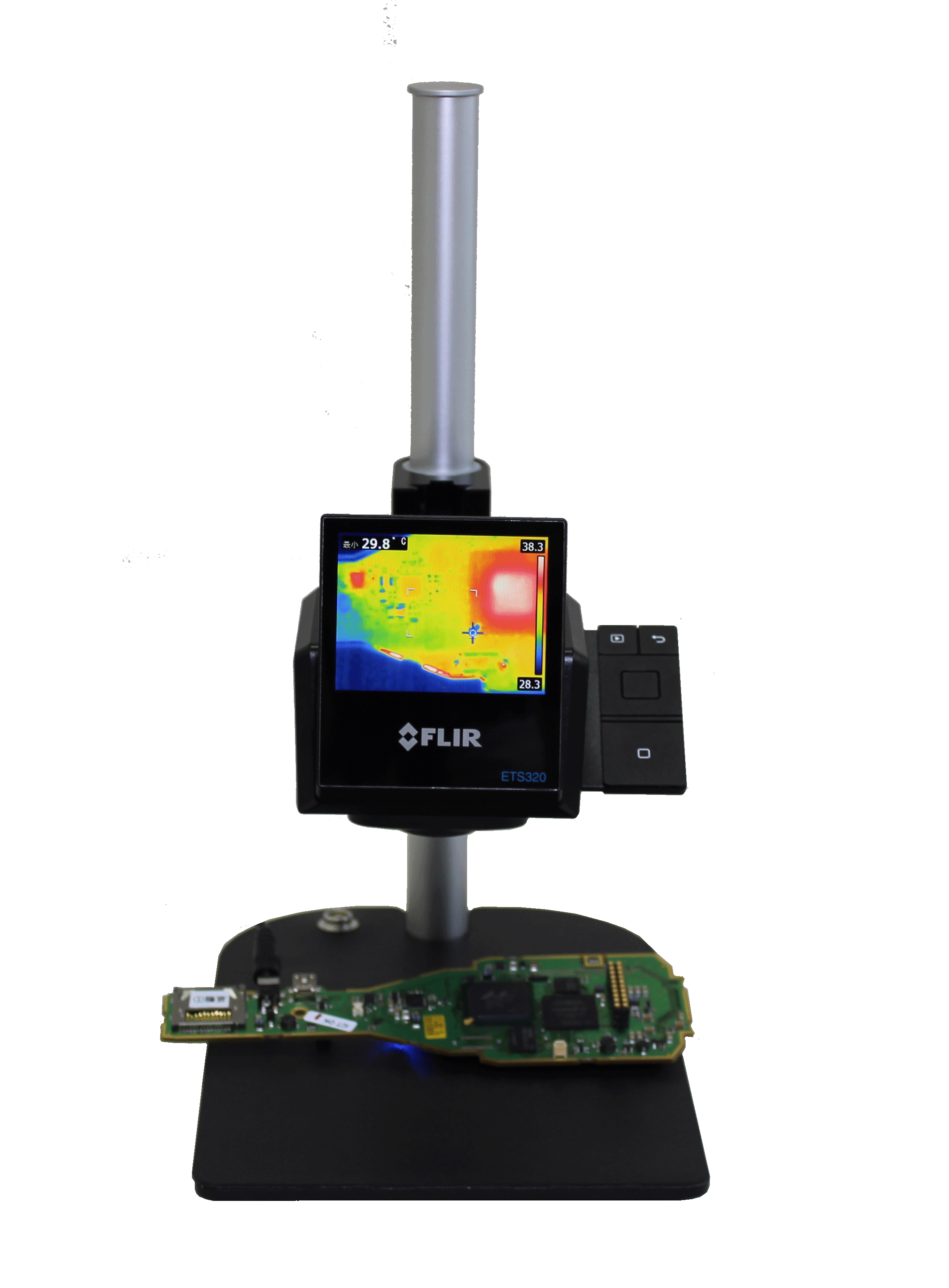 エレクトロニクス試験用サーモグラフィ　FLIR ETS320