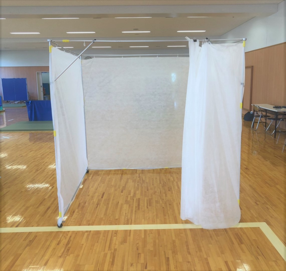 【カーボンニュートラル】環境配慮型不織布衝立「エアトーレ+」