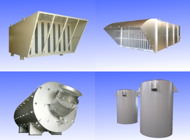 『各種消音器・各種製缶品』