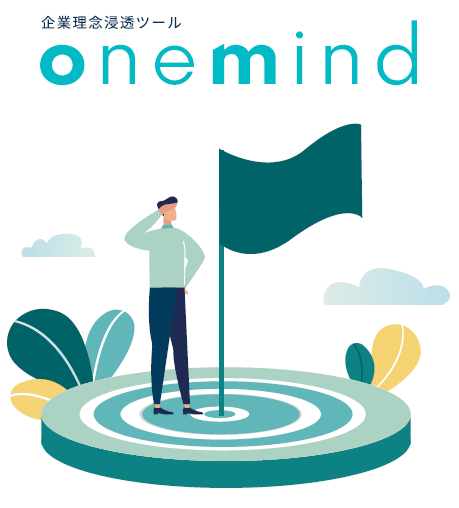 企業理念浸透ツール『onemind』
