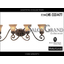 Wall light with 4 lamps / Stylish antique design