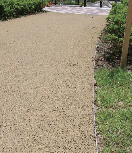 L字型アルミ製見切り材『ペービングエッジ＆アスファルトエッジ』