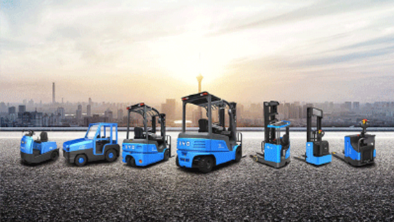 BYD製フォークリフト