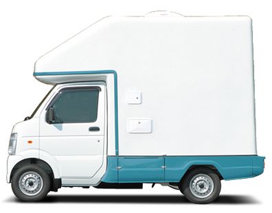 ≪車検対応≫自走式仮設水洗トイレ「トイレカー」