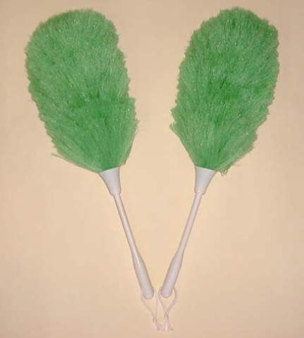 ホコリの再付着防止「除電ダスター」