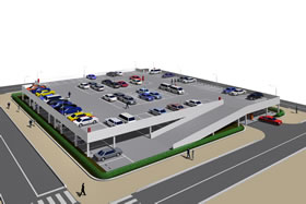 自走式駐車場『日成スカイ・パーク C-1/NC-1』