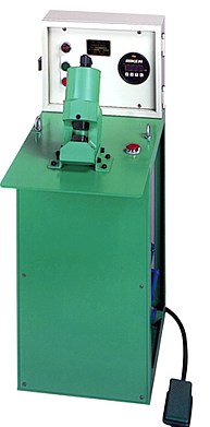 ワイヤロープロック加工機 PCL-25D(デスク型極細物専用機)