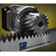 High-precision rack and pinion